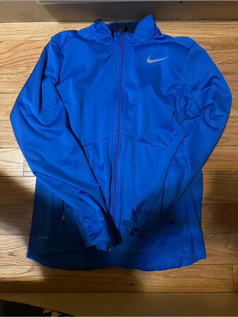 Nike Blue Full-Zip Hooded Jacket